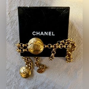 ❌SOLD❌Chanel Vintage Gold Chain Belt